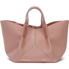 mini W11 tote bag women Calf Suede/Leather One Size Pink