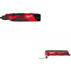 Milwaukee 2525-21 m12 rotary tool kit w/ free 2426-20 m12 multi-tool, bare Red 14