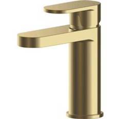 Balterley Round Mono Basin Mixer Tap Brass