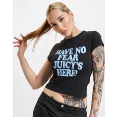 Juicy Couture Damen T-Shirts Juicy Couture Have No Fear T-Shirt - Schwarz