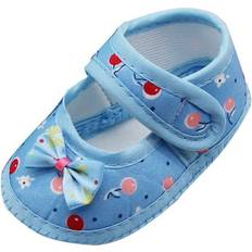 Babies First Steps Qipaqil Casual Baby Soft Warm Bow Shoes