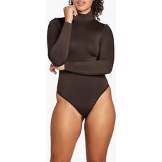 Clothing Softskin High Neck Bodysuit - Chocolate