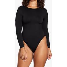 Clothing Softskin Scoop Back Bodysuit - Black