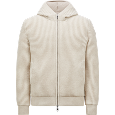 Moncler Koftor Moncler Tricot Daunenjacke - Beige