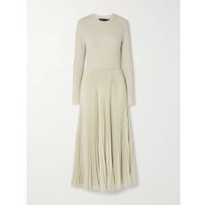 Weiß Kleider Midikleid 211948693001 Écru - Creme