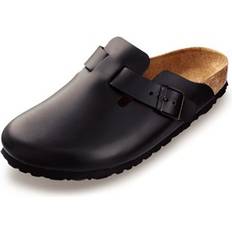 Birkenstock Clogs Birkenstock Boston Classic Arch Clog - Black Oiled Leather