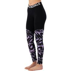 Damen - Lila Lange Unterhosen Mons Royale Cascade Flex 200 Legging - Lila