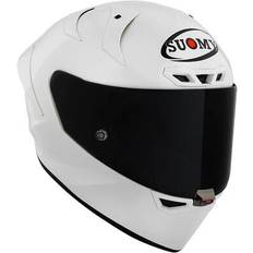 Motorcykelhjälmar på rea Suomy S1-XR GP Integralhjälm Plain - Vit