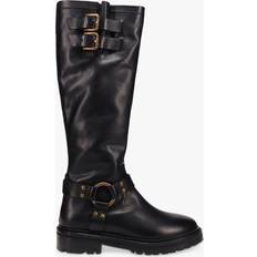 Jones Bootmaker Elstree Leather Long Boots - Black