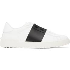 Valentino Garavani White & Black Open Sneakers A01 - Bianco/Nero/Bian