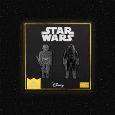 Star Wars Enamel Pin Badge Set 1.25 - 4-LOM and Tie Fighter Pilot