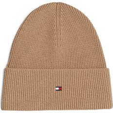 Tommy Hilfiger Essential Flag Beanie - Camel