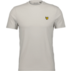 Lyle & Scott Polyester T-shirts Lyle & Scott Martin SS T-shirt Bomulls-t-shirt - Pebble