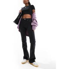 Only Lola High Waisted Flared Jeans - Washed Black