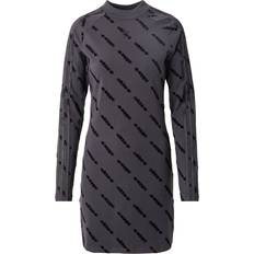 Adidas Grey Dresses adidas Monogram Bodycon Dress - Carbon