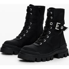 Nylon Støvler Desigual Track Utility - Black