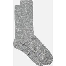 Nudie Jeans Socks Nudie Jeans Rasmusson Rib Socks - Greymelange