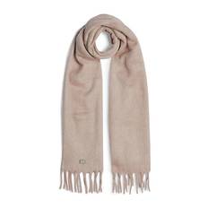 Tommy Hilfiger Beige Halsdukar & Sjalar Tommy Hilfiger City Schal Metallic-Logo