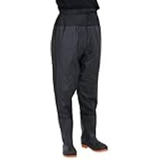 Black Wader Trousers vidaXL Waterproof Hunting Fishing Wader Size 43