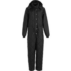 Quiltet jumpsuit Weather Report Mina Quiltet Jumpsuit Dame - Sort
