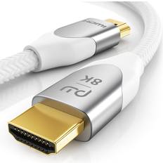 Cables CSL 1m 8K HDMI Cable 2.1-8K 60Hz 4K 120Hz DSC