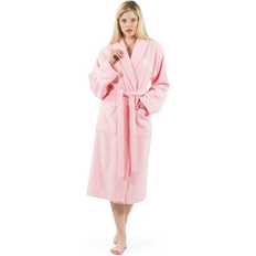 Red Robes Terry Terry Bath Robe - Pink