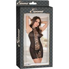 Magic Silk Anastasia Lace-Up Sheer Chemise & G String