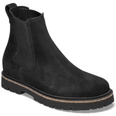 Birkenstock Dame Chelsea boots Birkenstock Highwood Slip On Suede Leather Narrow Fit - Black