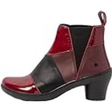 ART Boots ART Leather Ankle Boots 5 To 8 Cm Zip - Burgundy