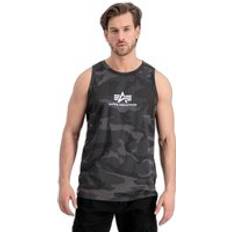 Camouflage Tank Tops Alpha Industries Tank Top Basic Camo - Noir