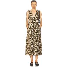 Simon Miller Poplin Dress - Leopard/Brown