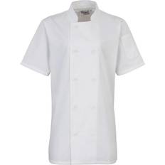 Clothing Premier Short-Sleeved Chef Jacket - White