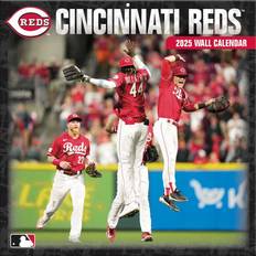 Office Supplies Turner Licensing MLB Cincinnati Reds 2025 Wall Calendar