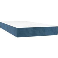 Pocketresår Resårbottnar vidaXL 90 x 210 x 20 cm - Dunkelblau Taschenfederkernmatratze