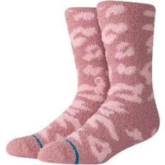 Clothing Stance Purrfect Crew Socks - Dusty Rose