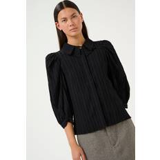 Karen by Simonsen FrostyKB Blouse Dam Långärmade - Black