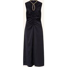 Long Dresses - Square Sandro Iceberg Dress - Navy Blue