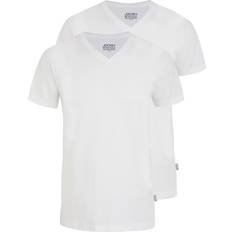 Jockey Overdele Jockey 2-Pak V-Neck T-Shirt - White