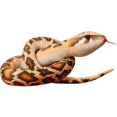 170 cm Pehmoruskea Snake Mascot pehmeä CE-sertifioitu
