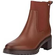 Gore-Tex Chelsea boots Tommy Hilfiger FW0FW08163 Flagga Medelhög Klack Läder Chelsea - Brun