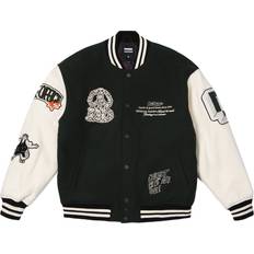 Dr. Denim Overtøj Dr. Denim Overgangsjakke - Grøn/Hvid