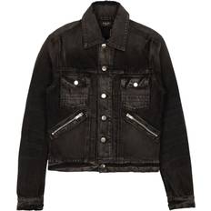 Outerwear Amiri Chemist Trucker Jacket - Aged Black Denim