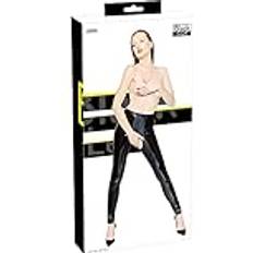 Vinyl Crotchless Leggings