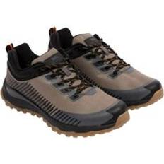 Skor Trespass Ford Leather Trainers - Olive