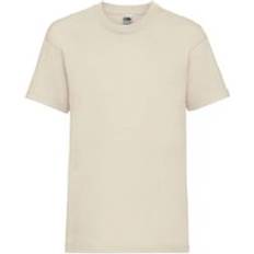 Beige T-shirts Fruit of the Loom Value T-Shirt - Natural