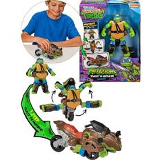 Character Turtles Mutant Mayhem Leonardo 2-i-1 figur och fordon