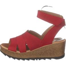 Rood Hakken & Pumps Ten Points Engla 801 Hakken - Bruin/Rood