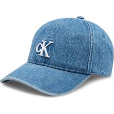 Denim/Jeansstoff - Unisex Accessoires Cap Block Denim K60K612379 - Blau