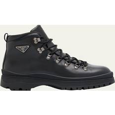 Leather Booties - Black