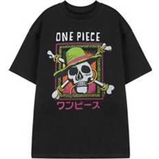 One Piece Clothing One Piece Short Sleeved T-Shirt - Black